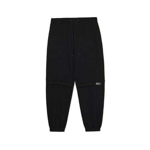 Cropp - Joggers in felpa - Nero - Cropp - Modalova