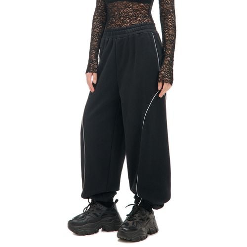 Cropp - Joggers in felpa - Nero - Cropp - Modalova