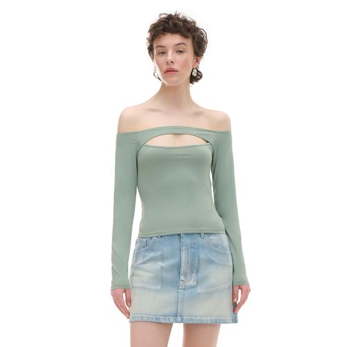 Cropp - Blusa - Verde - Cropp - Modalova