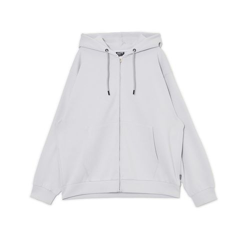 Top da jogging con zip e cappuccio - Cropp - Modalova