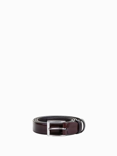 Belts T. moro Nero Leather - Men - Hogan - Modalova