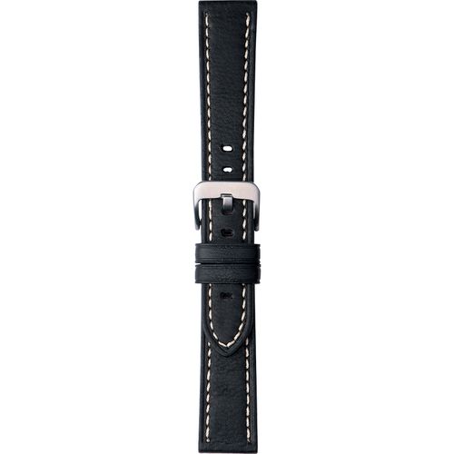 Thick Cut Edge Calf Leather Watch Strap Regular 18mm/16mm - Babla's Jewellers - Modalova