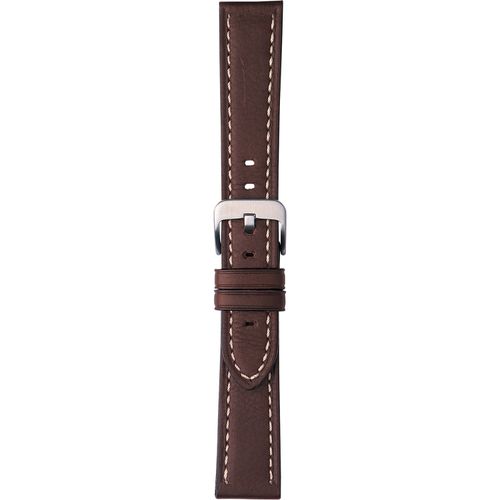 Thick Cut Edge Calf Leather Watch Strap Regular 22mm/20mm - Babla's Jewellers - Modalova