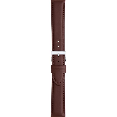 Padded Soft Calf Leather Leather Watch Strap Regular 20mm/18mm - Babla's Jewellers - Modalova
