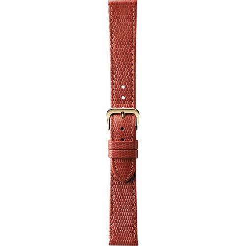 Lizard Grain Leather Watch Strap Regular 18mm/16mm - Babla's Jewellers - Modalova