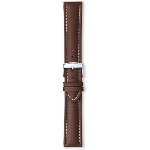Padded Calf Leather Watch Strap Regular 22mm/20mm - Babla's Jewellers - Modalova