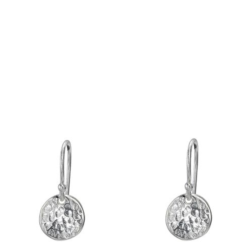 Silver 10mm Disc Nomad Earrings - Dower & Hall - Modalova