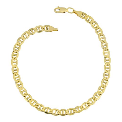 K Gold Flat Link Bracelet - Stephen Oliver - Modalova