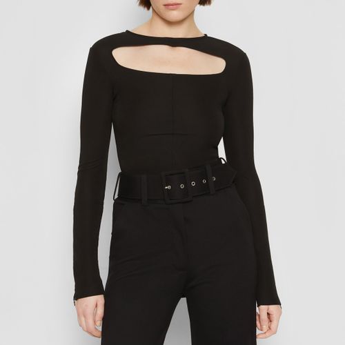 Black Cut Out Detail Top - Victoria Beckham - Modalova