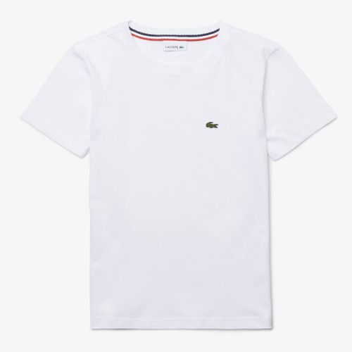 Kid's Embroidered Crew Neck T-Shirt - Lacoste - Modalova