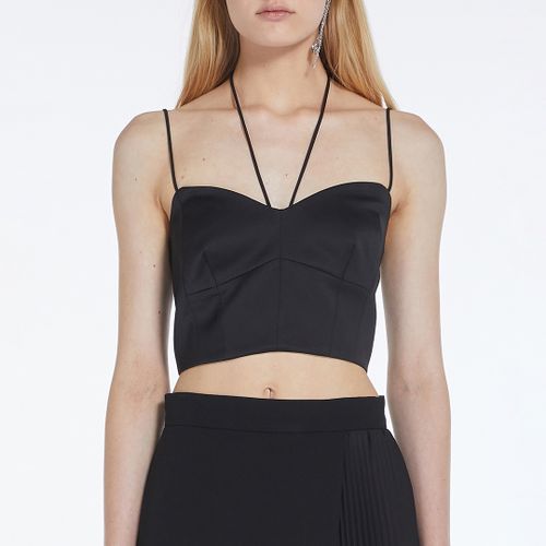 Black Miglio Strap Top - Marella - Modalova