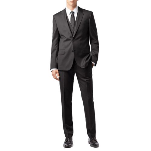 Dark Hayes Wool Blend Suit Jacket - BOSS - Modalova