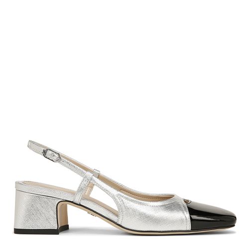 Silver Tarra Leather Heel - Sam Edelman - Modalova