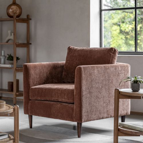 Oistins Armchair Rust - Gallery Living - Modalova