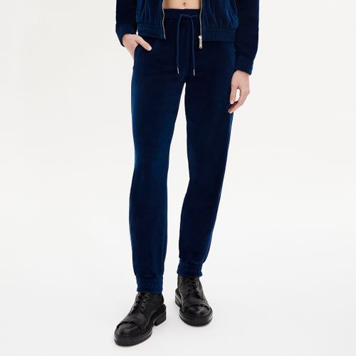 Navy Velour Drawstring Joggers - Sonia Rykiel - Modalova