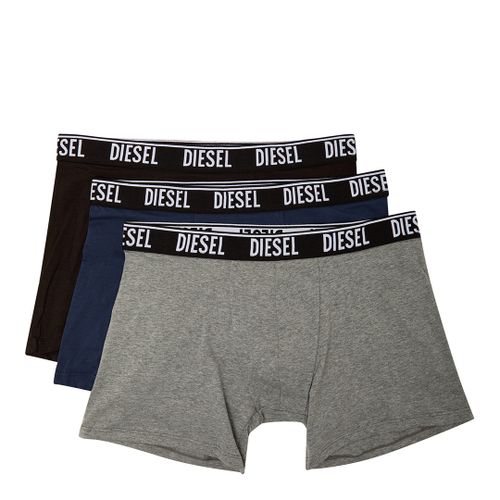 Grey Multi Sebastian 3 Pack Boxers - Diesel - Modalova