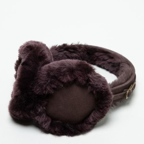 Brown Shearling Earmuffs - NÂ°Â· Eleven - Modalova