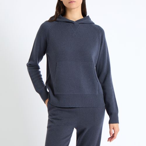 Slate Cashmere Blend Hoodie - NÂ°Â· Eleven - Modalova