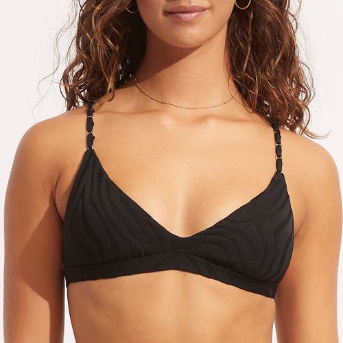 Second Wave Fixed Triangle Bra - Seafolly - Modalova