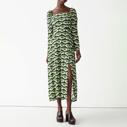 Green Daisy Midi Dress - & Other Stories - Modalova