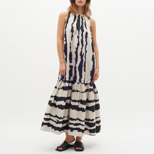 Cream Stripe Sleeveless Maxi Dress - Inwear - Modalova