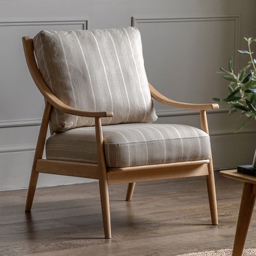 Austell Armchair Stripe - Gallery Living - Modalova