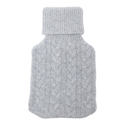 Cashmere Hot Water Bottle Cover - Laycuna London - Modalova