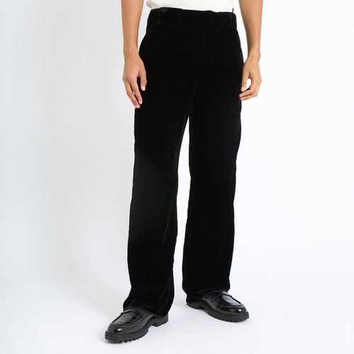 Black Straight Leg Trousers - Emporio Armani - Modalova