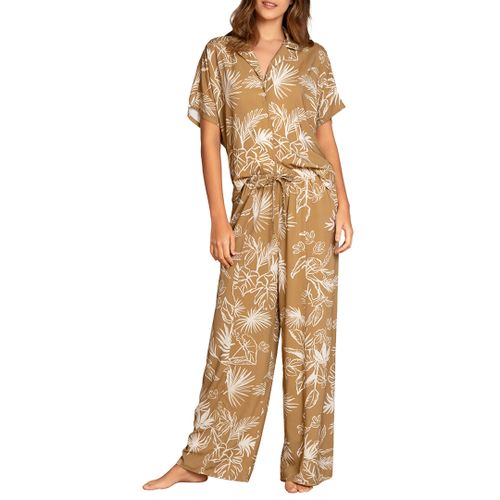 Beige Fog Jungle Limona Pyjama Set - Maaji - Modalova