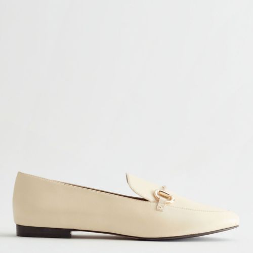 Apricot Leather Horsebit Loafers - & Other Stories - Modalova