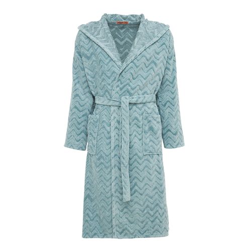 Rex Hooded Bathrobe - Missoni Home - Modalova