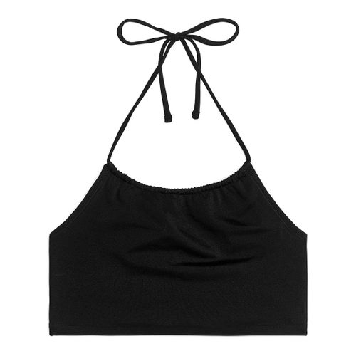 Black Halter Bikini Top - ARKET - Modalova