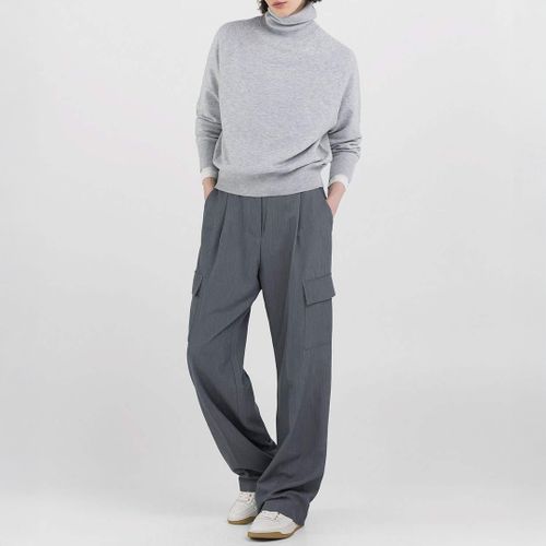 Grey Comfort Fit Cargo Pants - Replay - Modalova