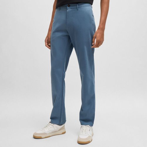 Slim Stretch Cotton Blend Chinos - BOSS - Modalova