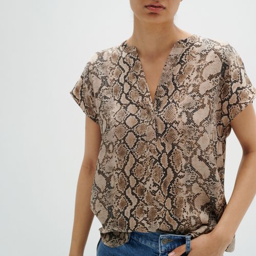 Snake Silk Liko Top - Inwear - Modalova