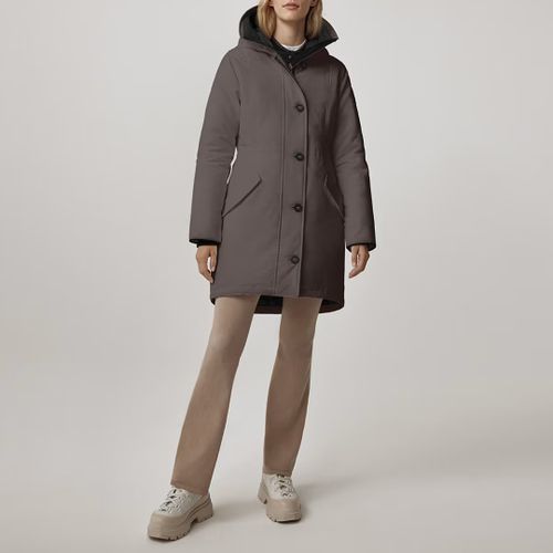 Women's Grey Rossclair Parka Coat - Canada Goose - Modalova