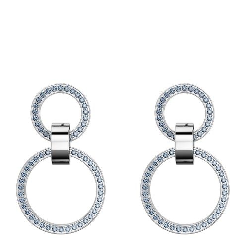 Silver Dextera Earrings - SWAROVSKI - Modalova