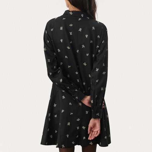 Black Printed Shirt Dress - Part Two - Modalova