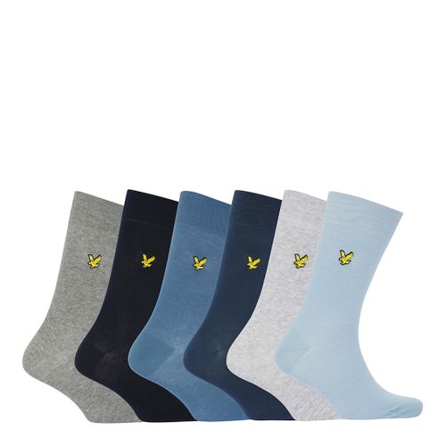 Grey Victor Sock 6 Pack Gift Box - Lyle & Scott - Modalova