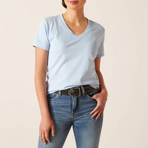 Blue Fairford V-Neck T-Shirt - Ariat - Modalova