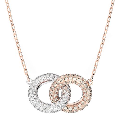 Rose Gold Dextera Necklace - SWAROVSKI - Modalova