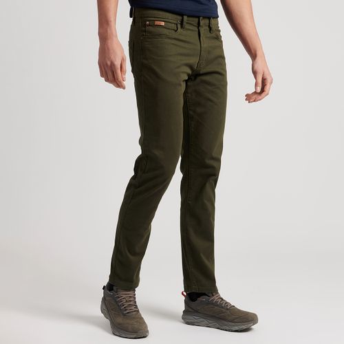 Dark Cotton Blend Woven Trousers - U.S. Polo Assn. - Modalova