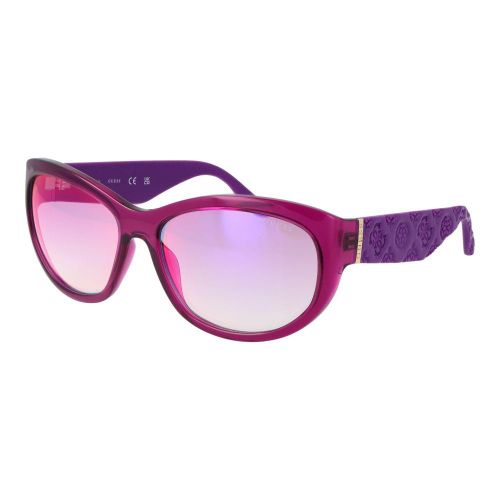 Women's Oval Full-Rim Mirrored Sunglasses - Guess - Modalova