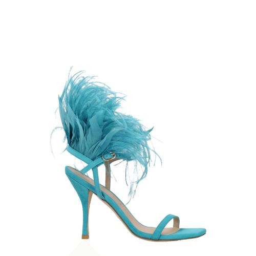 High Heel Suede Sandal with Buckle Closure and Leather Sole Wo - Size 6 - Stuart Weitzman - Modalova