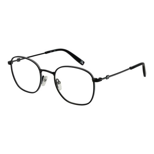 Fila Unisex Black Round Eyeglasses - Fila - Modalova