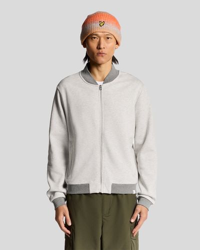 Half Raglan Sleeve Jersey Bomber - Size S - Lyle & Scott - Modalova