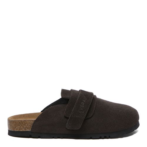 Women's Chocolate Norfolk Suede Clogs - Everau - Modalova