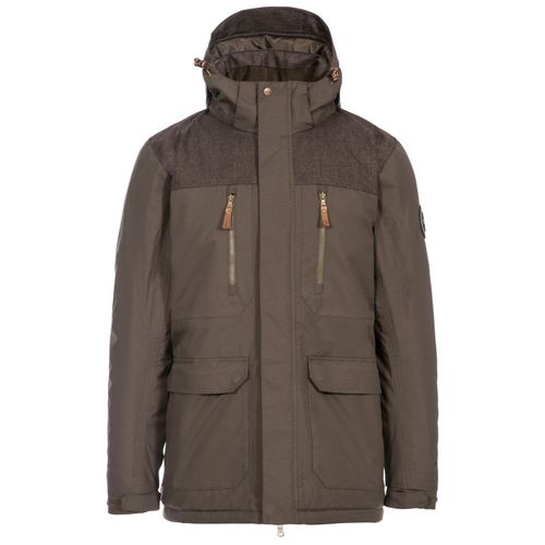 Mens Rockwell Waterproof Jacket Peat - Trespass - Modalova