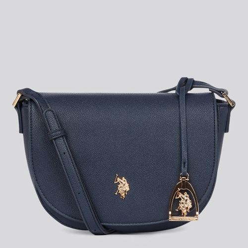 Navy Jones Flap Crossbody Bag - U.S. Polo Assn. - Modalova