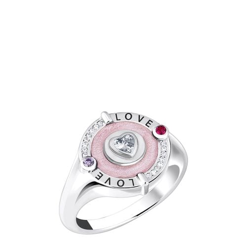 Pink Sterling Silver Ring - Thomas Sabo - Modalova